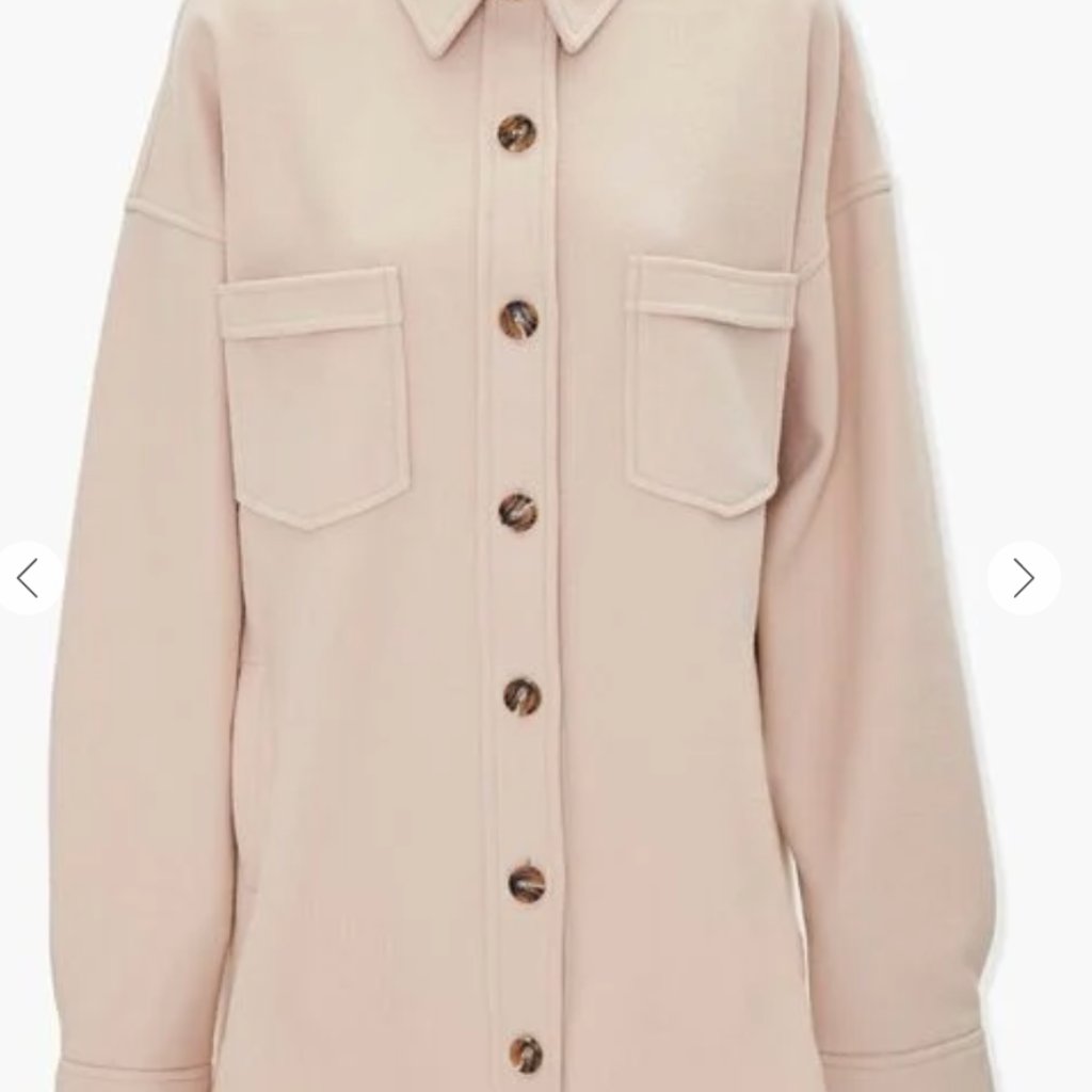 Bundle Oversized Button-Front Shacket!!